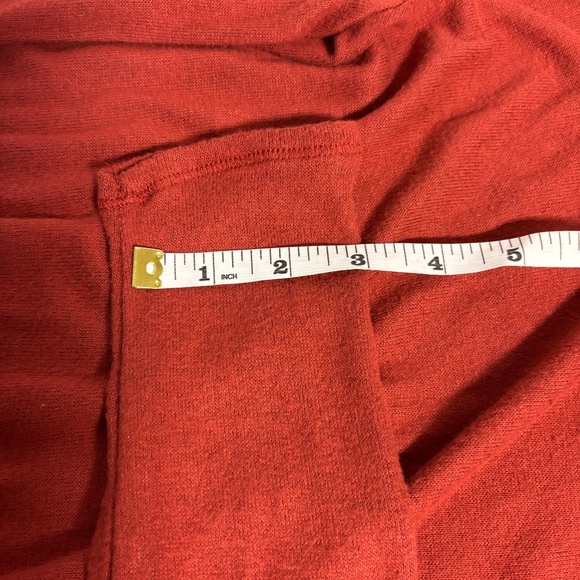 Old Navy Plush Knit Long Sleeve Tee Spice (Orange/Brown) Size XS NWT - Picture 9 of 9